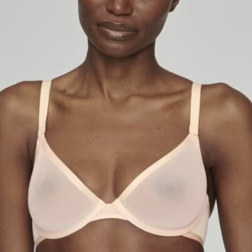 New CUUP Blush The Plunge Underwire Bra  32B